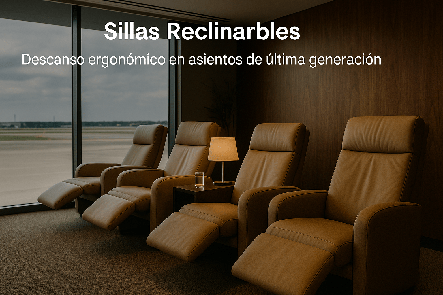 Sillas reclinables ergonómicas